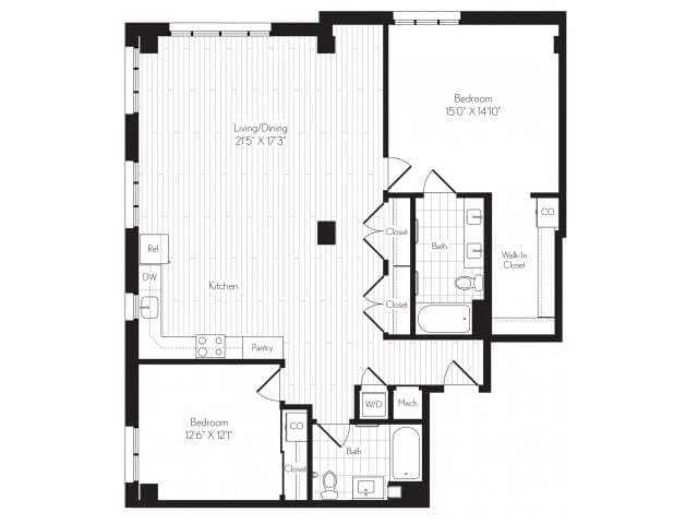 B09 Two Bedroom - B09