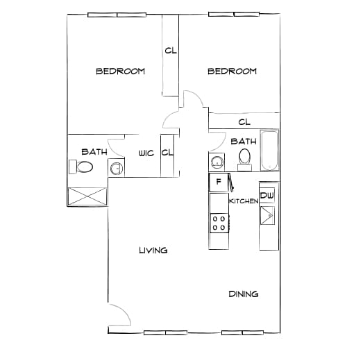Floor Plan - Design 2A Premier