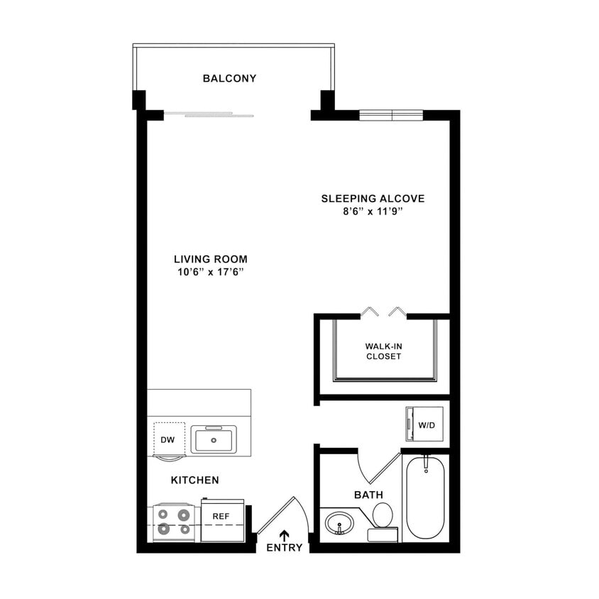 Floor Plan - StudioB P