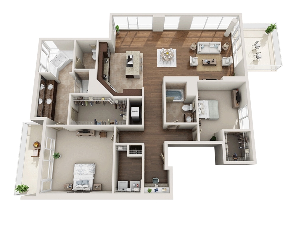 Floor Plan - B2F-PH