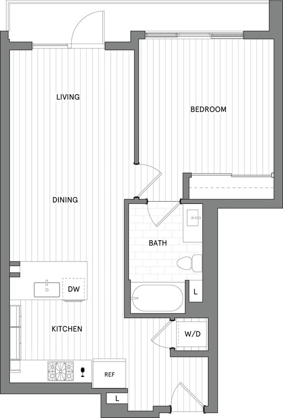 Floor Plan - 1B.B3