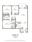 Photo - Apartment Unit Type F | 3 Bedroom | 2 Bathroom Unit 107