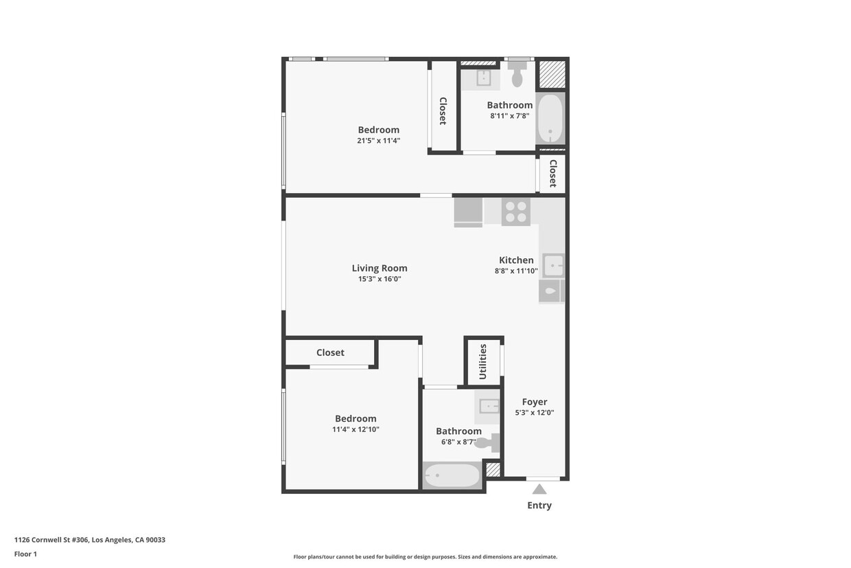 Floor Plan - 2C (2 Bedroom)