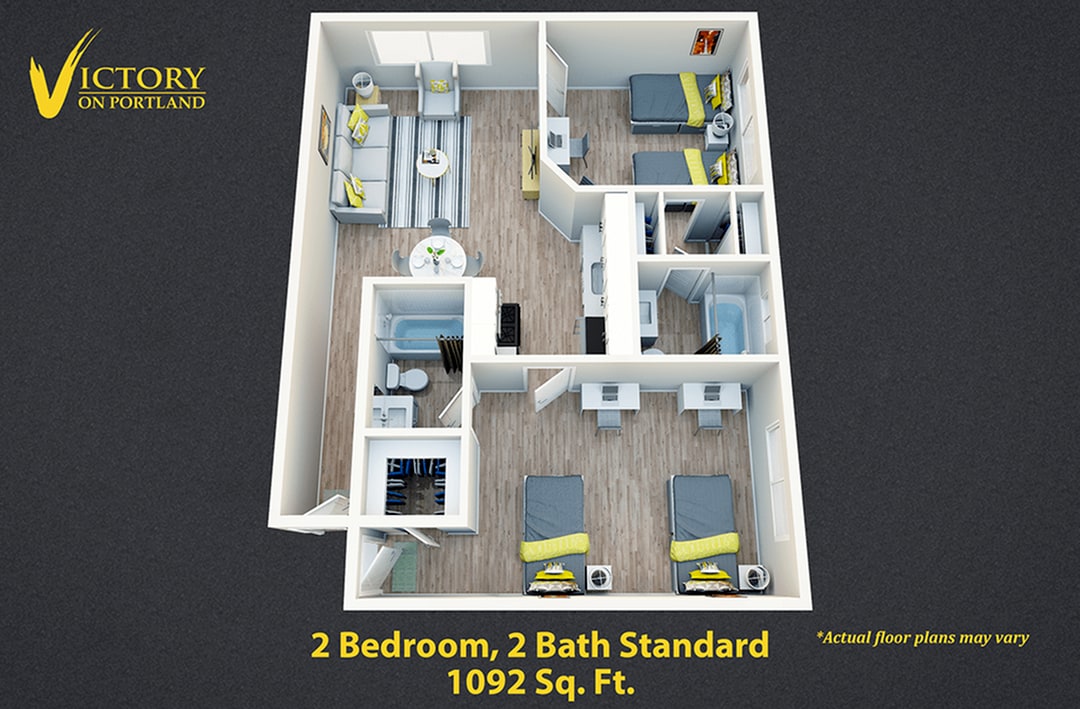 2x2 - 2BR/2BA