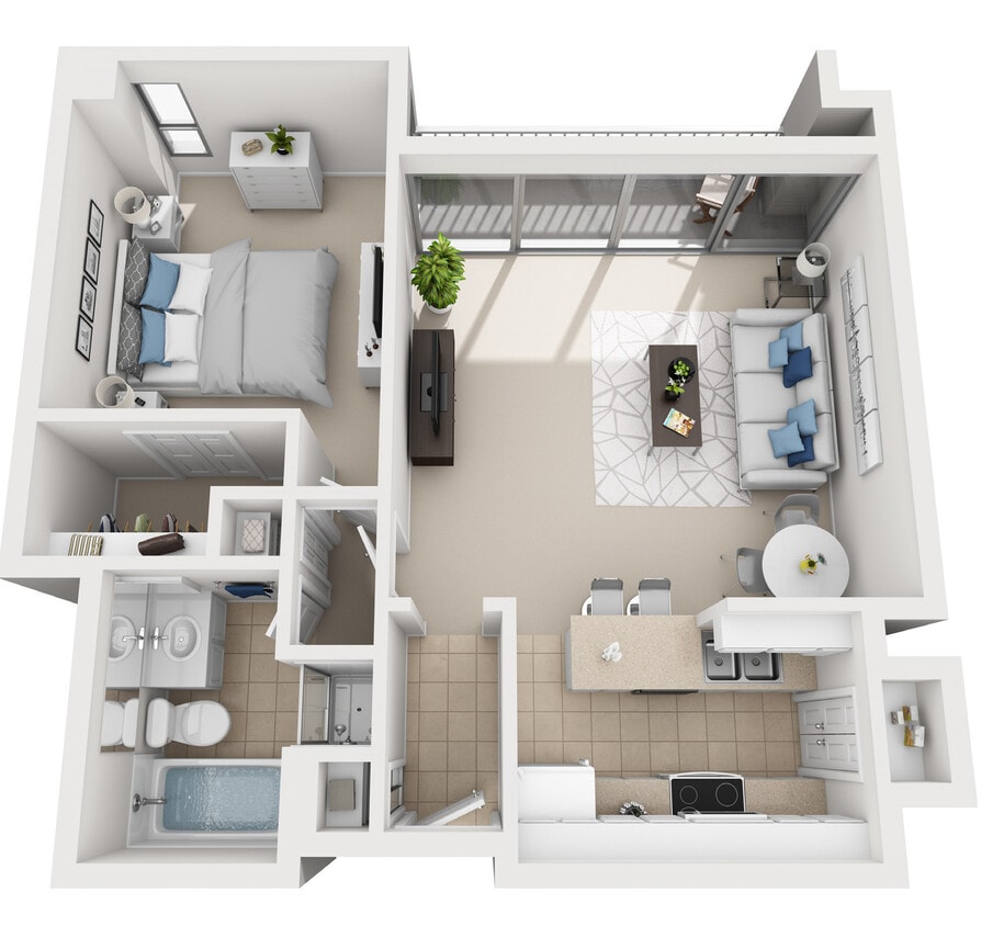 Floor Plan - Model 1A