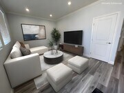 Staged photo living room - 7431 Warren Cir House