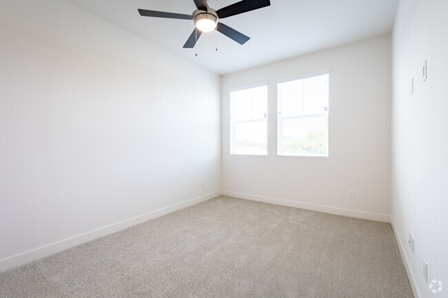 First Bedroom - Stadium Park Apartments