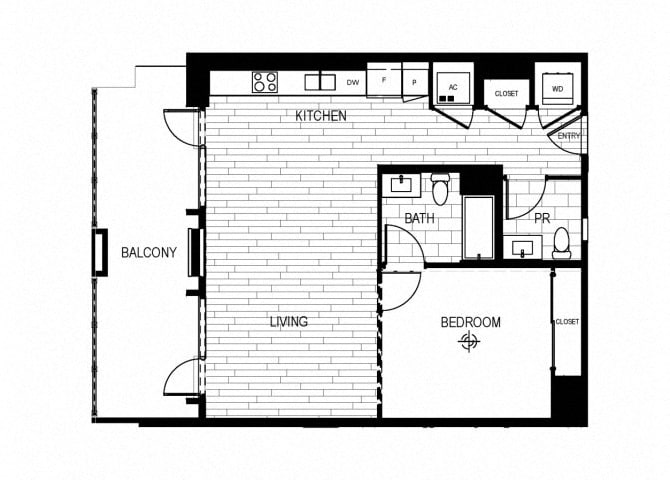 Floor Plan - Penthouse 1614