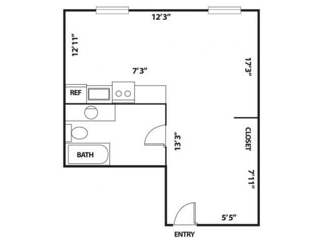 Floor Plan - BACHELOR