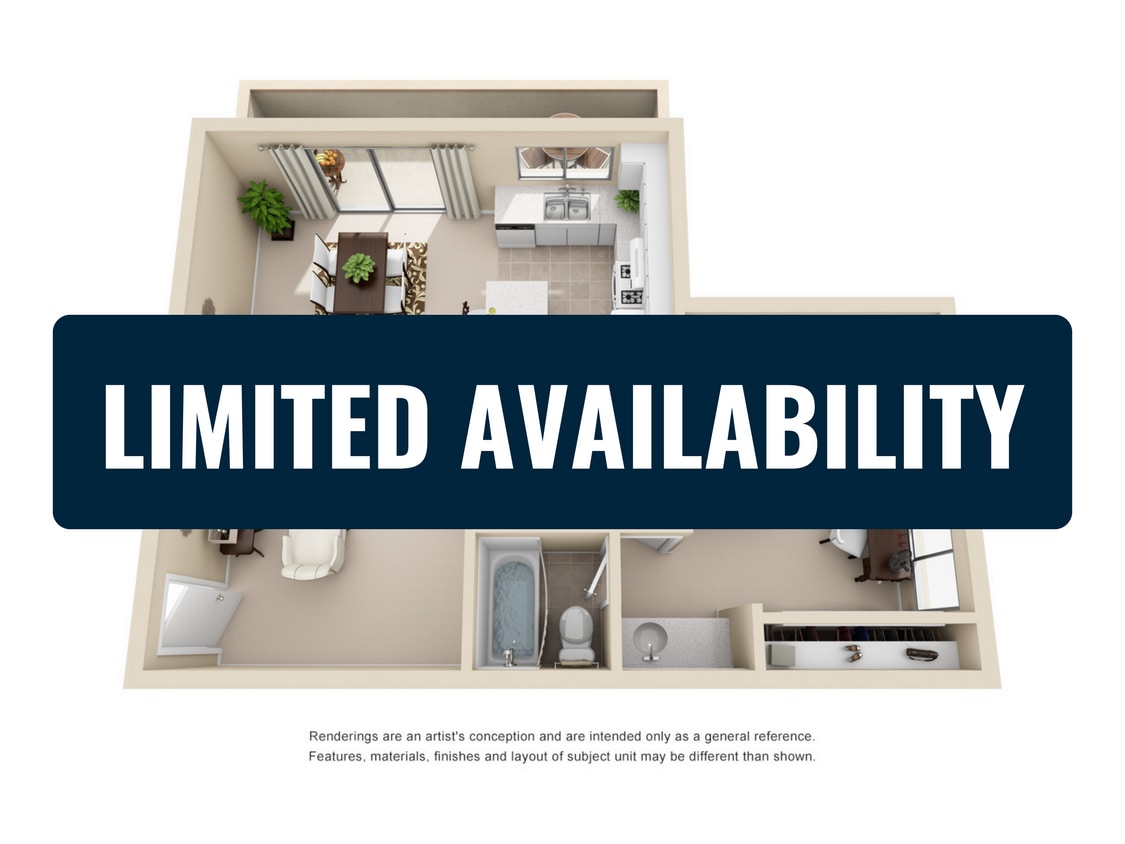 1 Bedroom | 1 Bathroom - 1 Bedroom 1 Bathroom