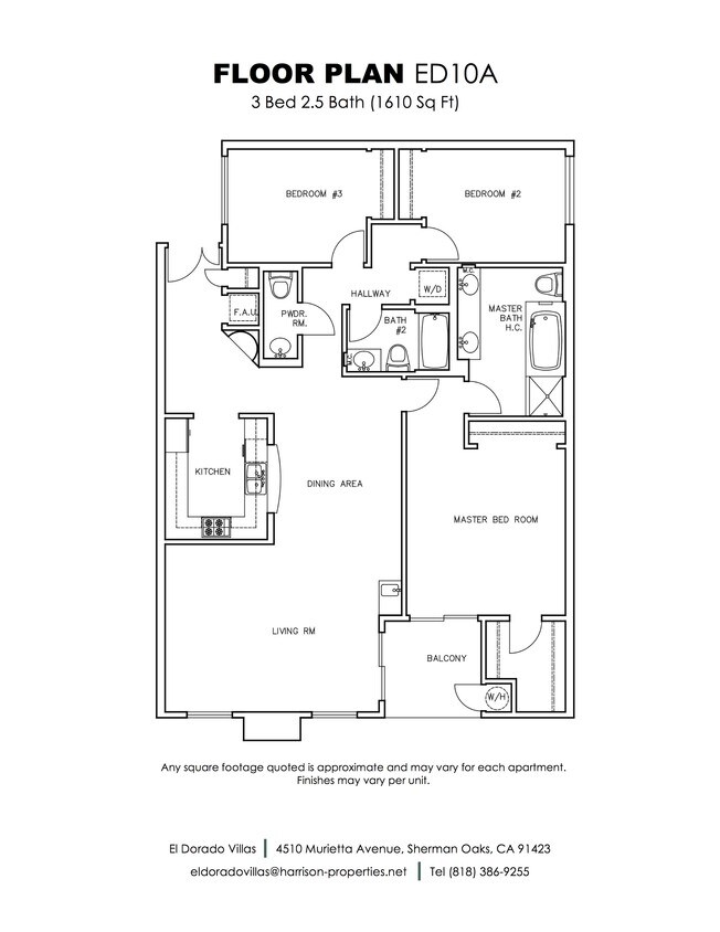 Floor Plan ED-10 - ED10