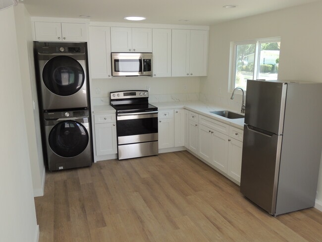 Kitchen & Laundry - 22851 Valerio St Unit ADU Apartment