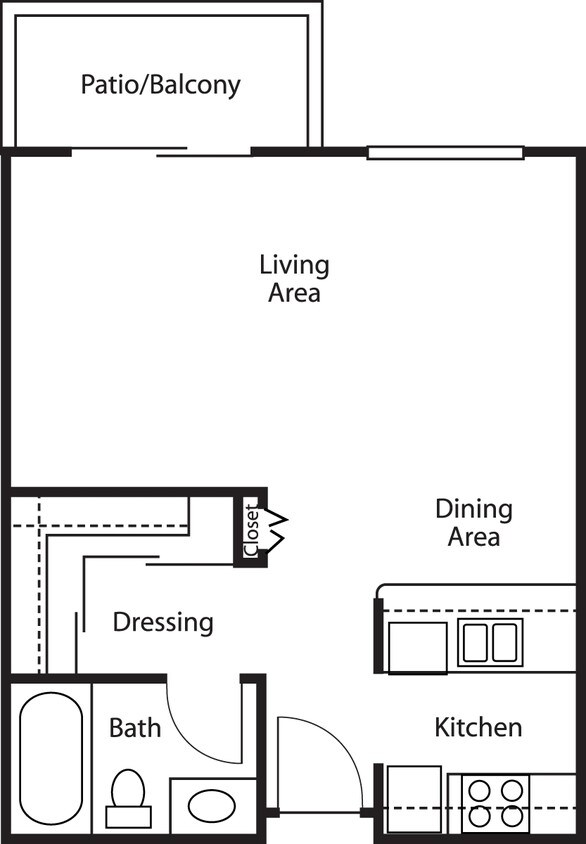 Floor Plan - Studio