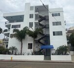 Exterior of newly painted building from Appian Way - 1649 Appian Way Unit 210