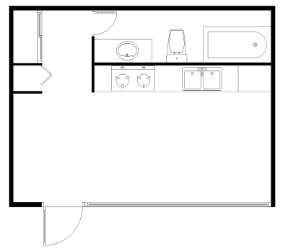 Floor Plan - Studio 