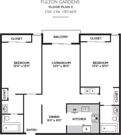 Floor Plan - C Floor Plan