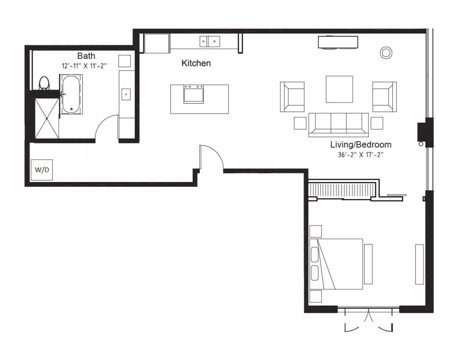 Floor Plan - Studio 04
