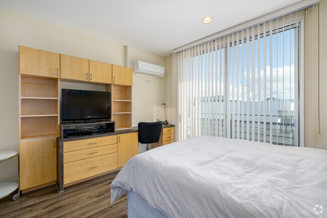 Studio - 400SF - Living Room - Breeze Suites Moderne
