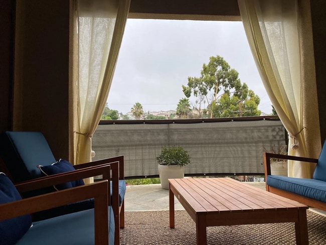 Private Balcony - 6221 Monterey Rd Unit 102