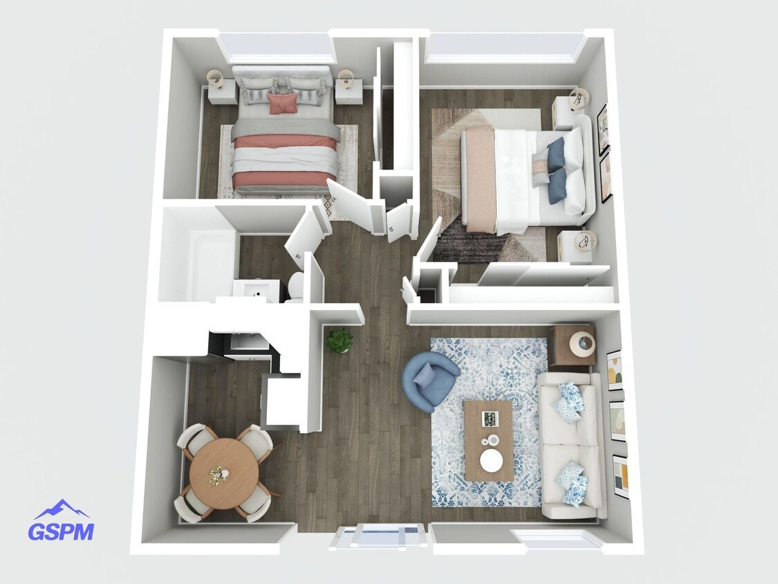 Floor Plan - 2/1