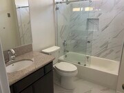 Hall Bathroom - 361 E Santa Anita Ave Apartments Unit D