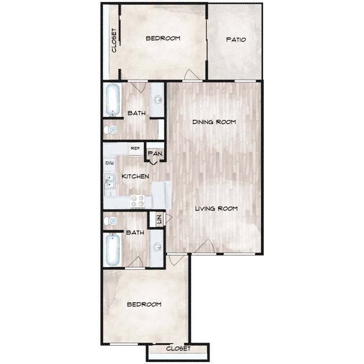 2x2x935_265059.png - 2 Bed 2 Bath Villas