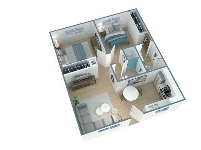 Floor Plan - Hacienda