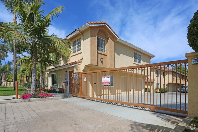 Gated Parking - Palm Villas Apartments