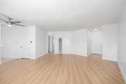 1BR, 1BA - 705SF - Living Room - PW 4143