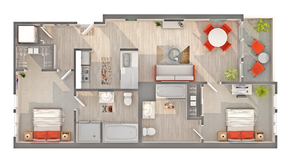 2x2 - Seaside I - B1