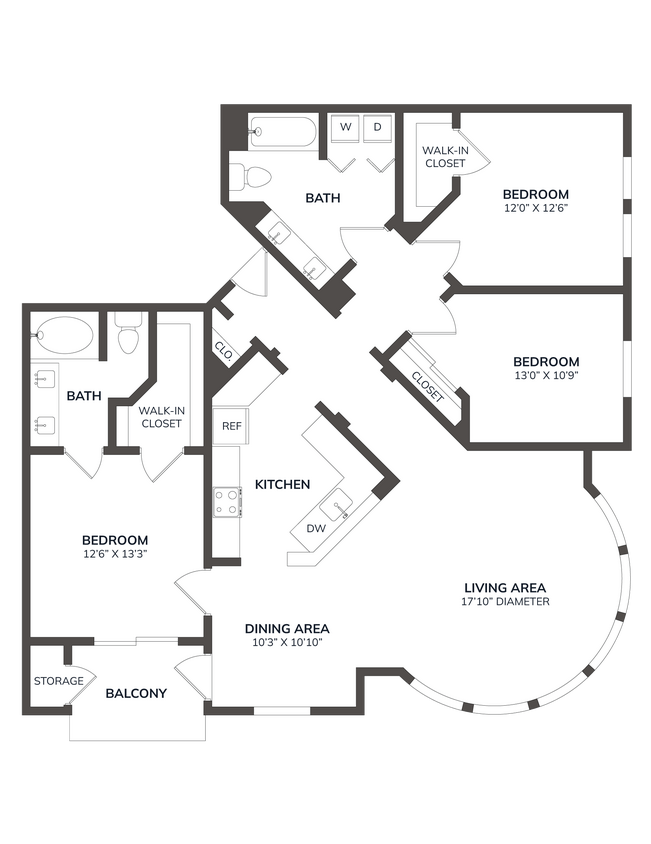 Floor Plan - The Bergamot