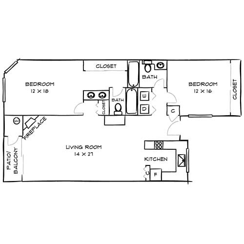 Floor Plan - Rodeo Premier