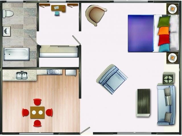 Floor Plan - Studio