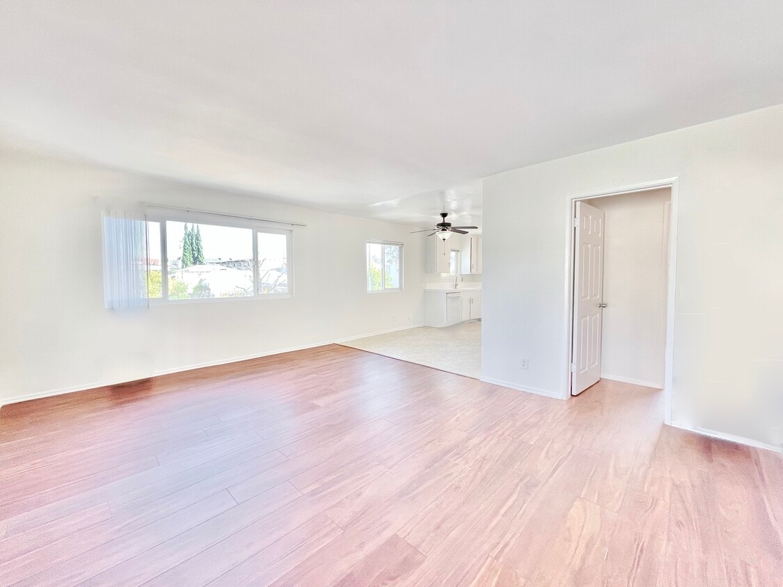 Floor Plan - 2 Bed + 1 Bath.