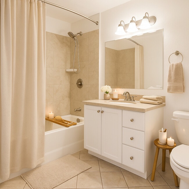 Virtually staged - 13941 Sherman Way Unit 205
