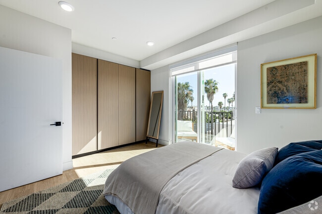 2BR, 2BA - 1008SF - Bedroom - The Boutique