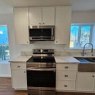 samsung microwave and stove - 384 Hargrave St Townhome