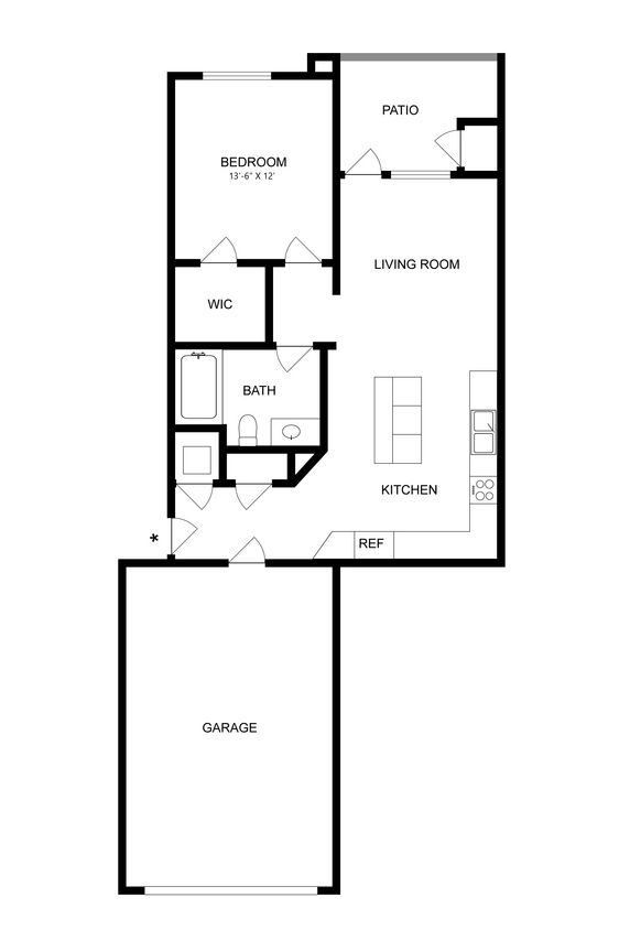 Floor Plan - A2-Alt+Garage