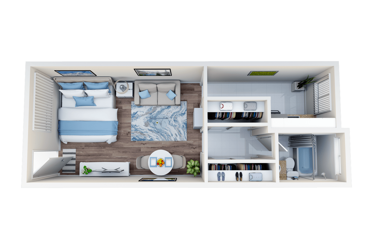 Floor Plan - Studio