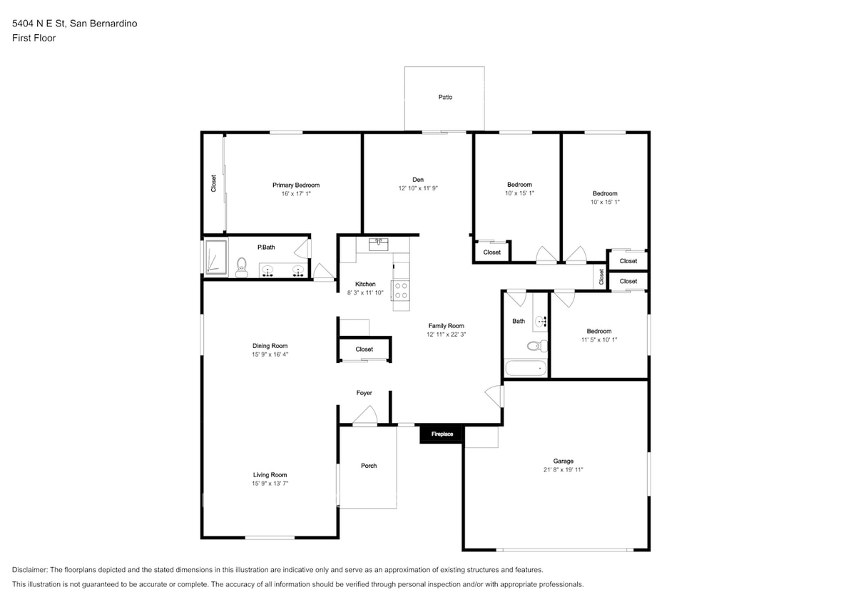 3D Tour - 5404 N E St House