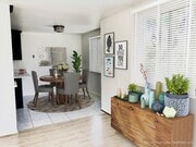 dining rm w virtual furniture and deco - 712 Pacific St Unit 3