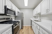 Plan B - 2BR, 1BA - 783SF - Kitchen - Azusa Gardens Apartments
