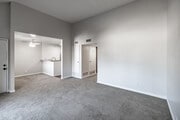 2BR, 1BA - 925SF - Living Room - Gilbert Court Apartments