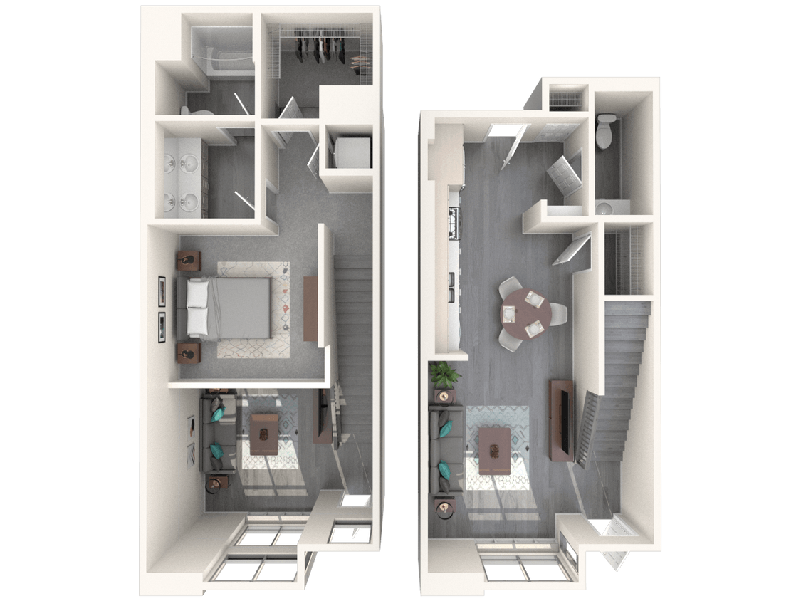 Floor Plan - A8 Townhome
