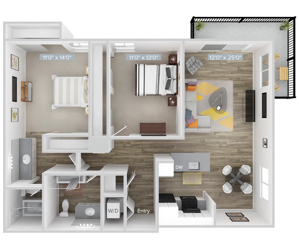 Floor Plan - B4-1020-1