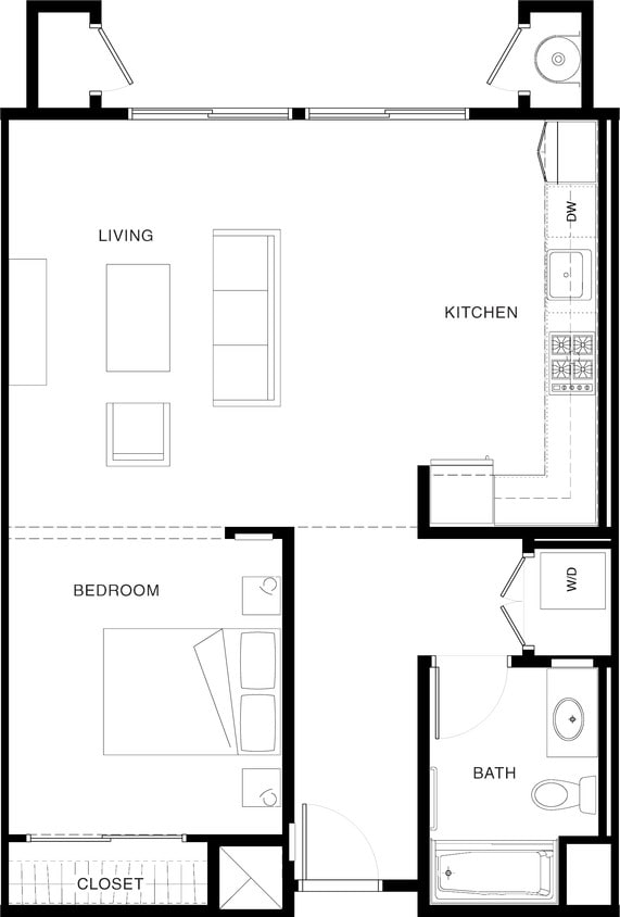 Floor Plan - 1C