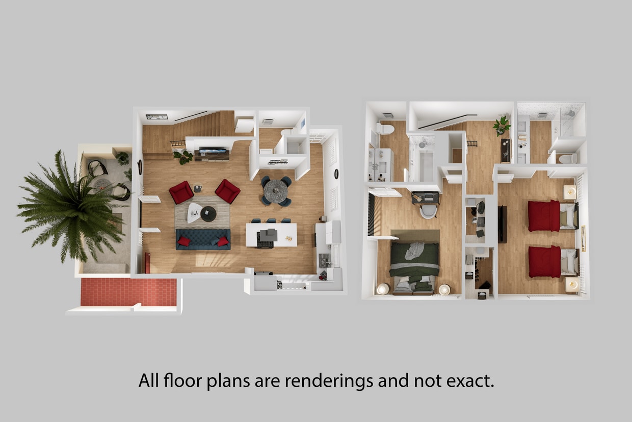 Floor Plan - 2 - 2.5 bathroom
