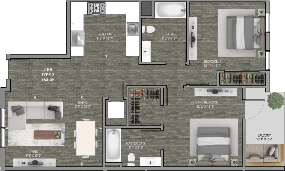Floor Plan - Type 3