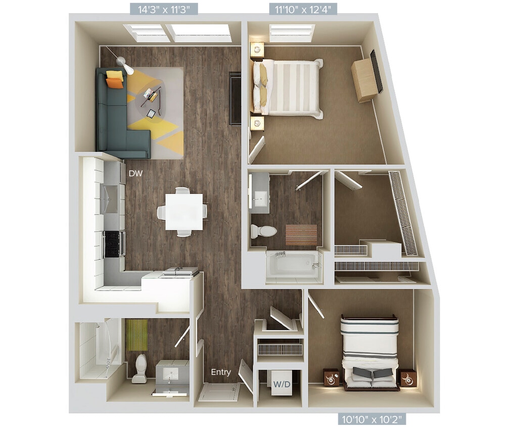 Floor Plan - B9-1020