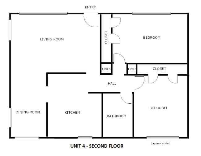 Floor Plan - 1608 260th St Unit #4